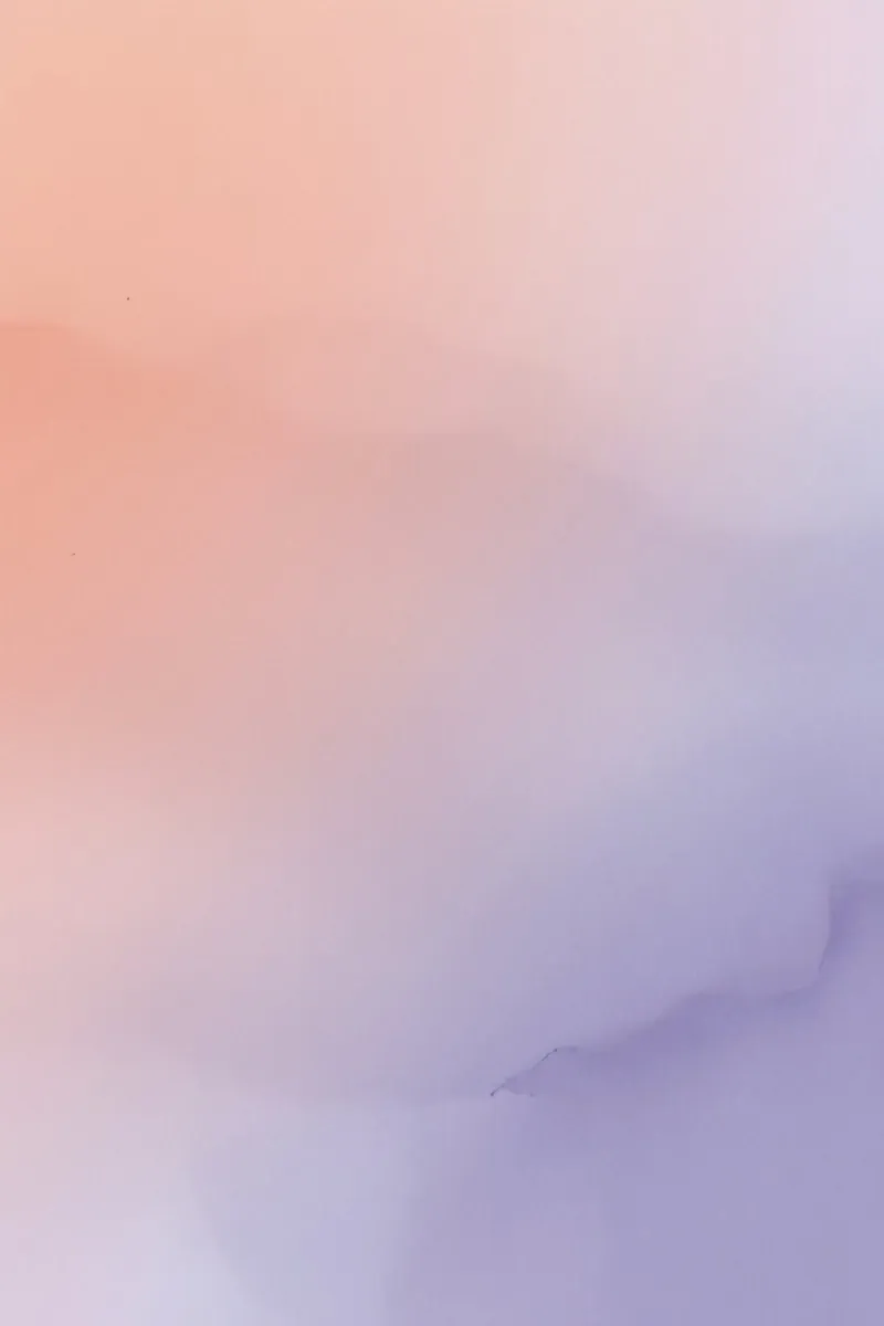 Peach to Lavender Gradient Background hahnemühle by DesignDoodle