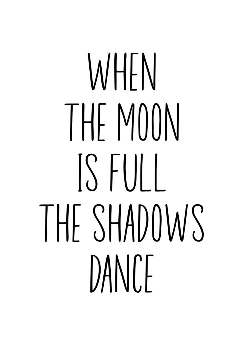 When the moon is full carta hahnemühle da PinkCandyWalls