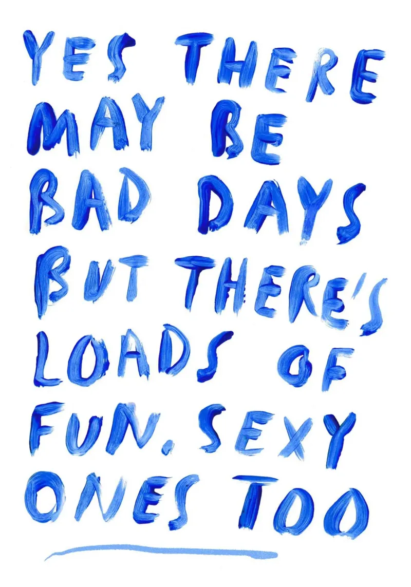 Bad yet sexy, fun days plexiglass da Siora