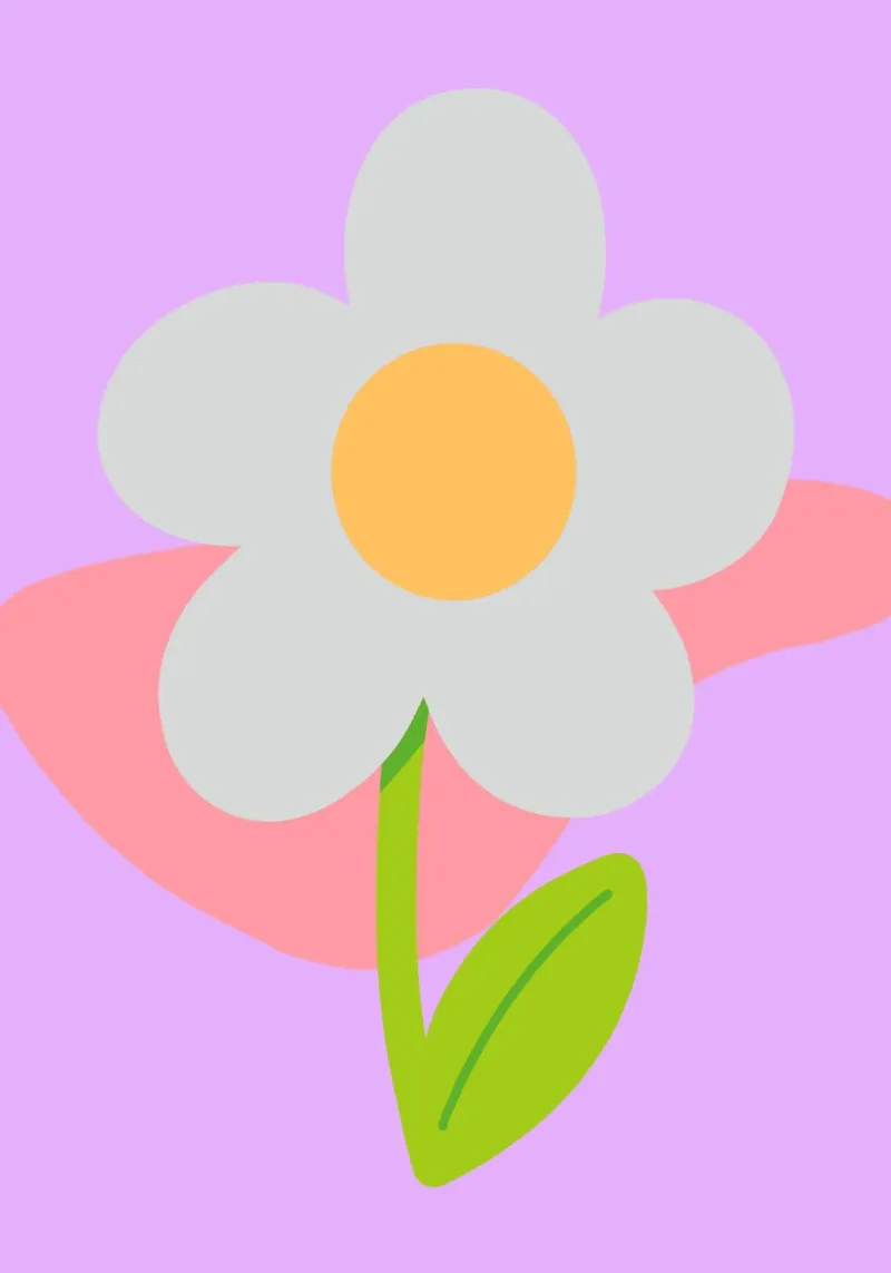 Minimalist Daisy plexiglass da LisaArtes
