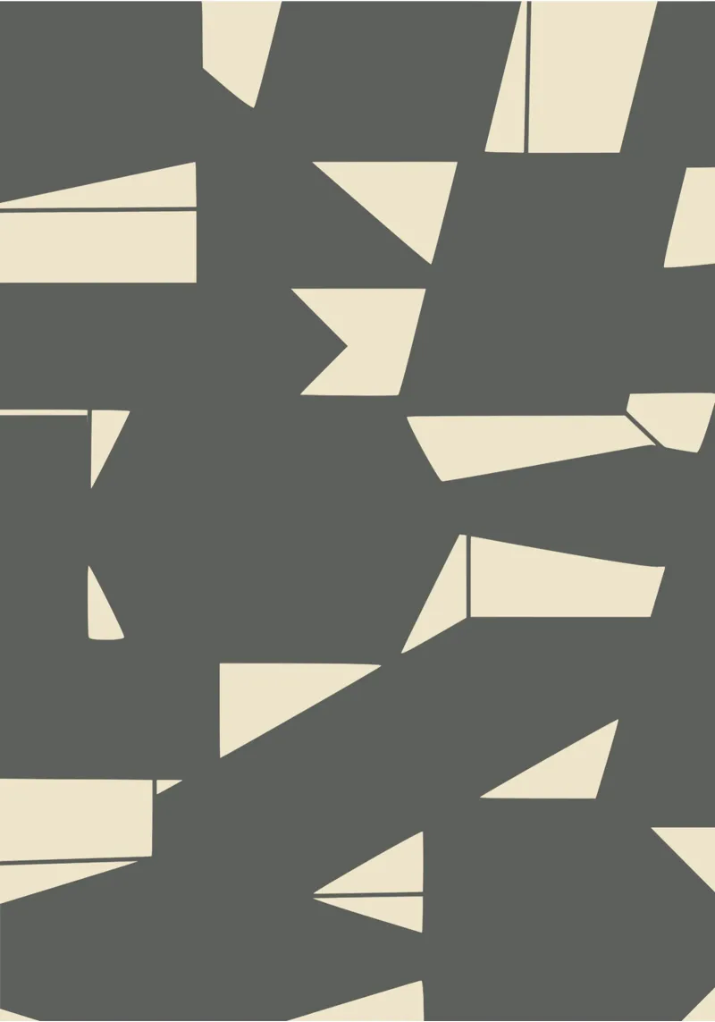 Grigio e geometrico alluminio dibond da Little Dean
