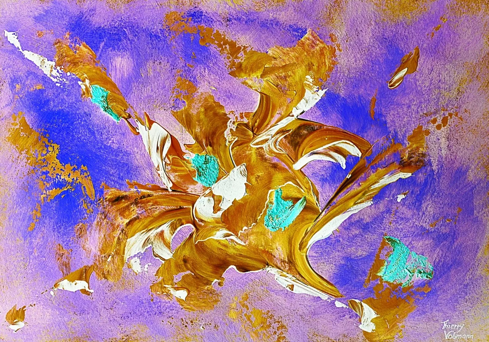 IDEAL GIFT 99 invers. pellicola backlit da Thierry Vobmann Abstract painting