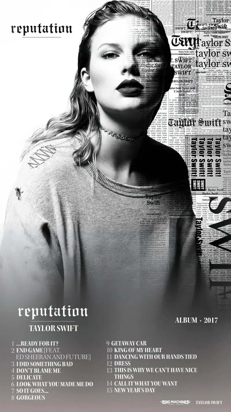Taylor Swift Reputation Hahnemühle von Kuromi Dancuks