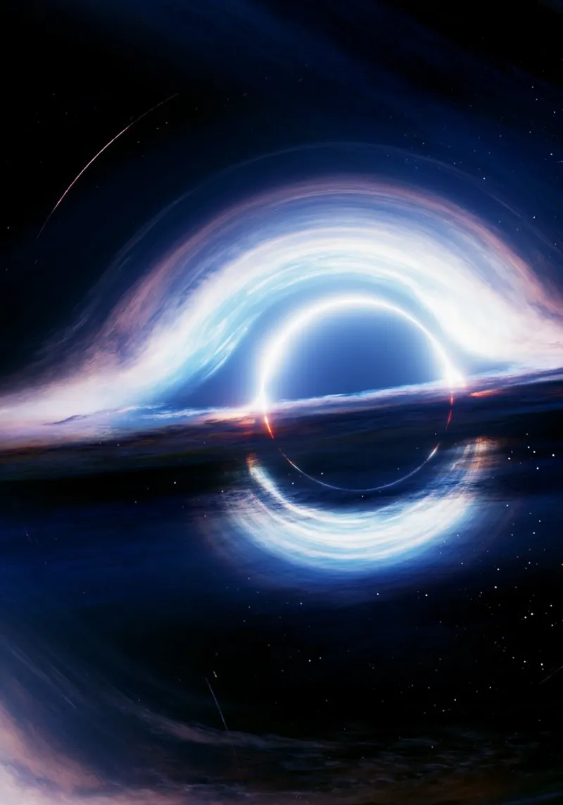 Gargantua Black Hole pellicola backlit da nabakumov
