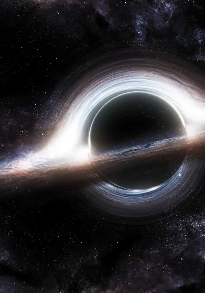 Gargantua Black Hole pellicola backlit da nabakumov