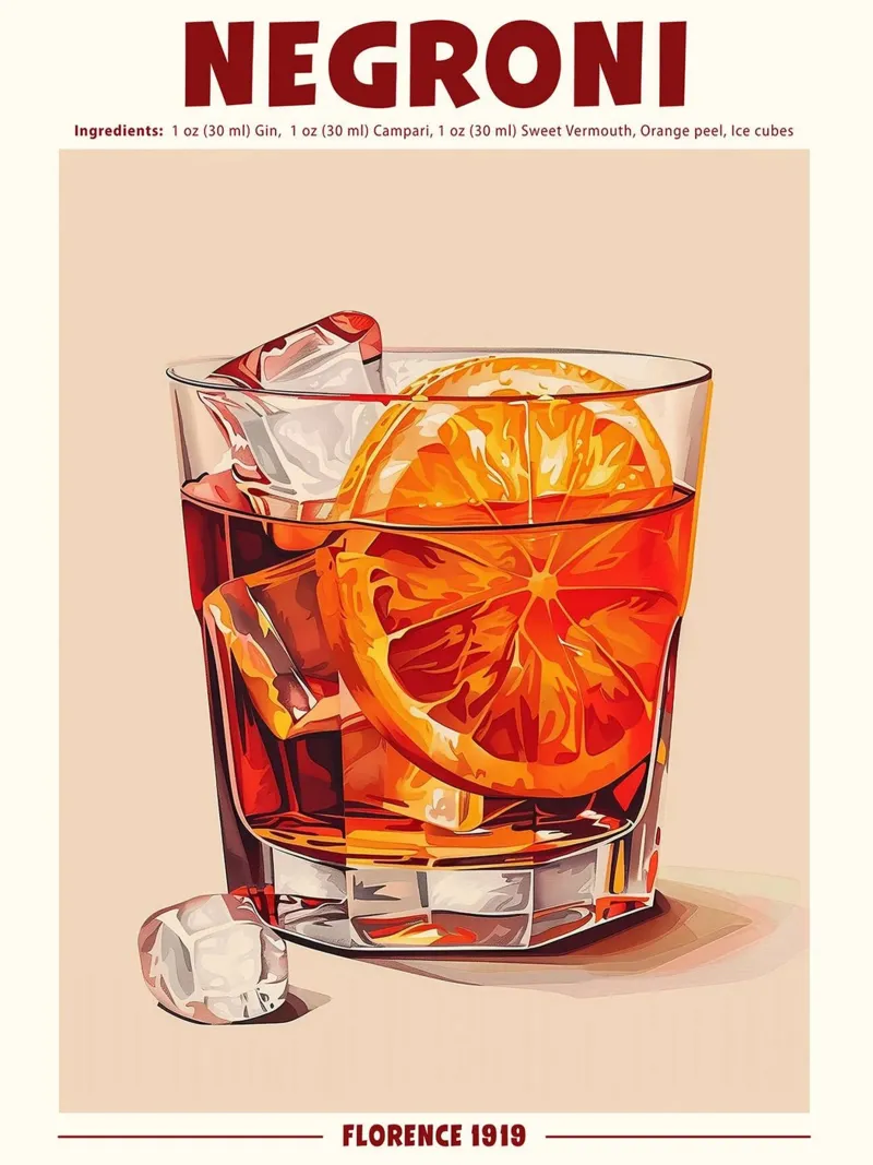 Negroni, Firenze 1919 I pellicola backlit da Erin Lambert
