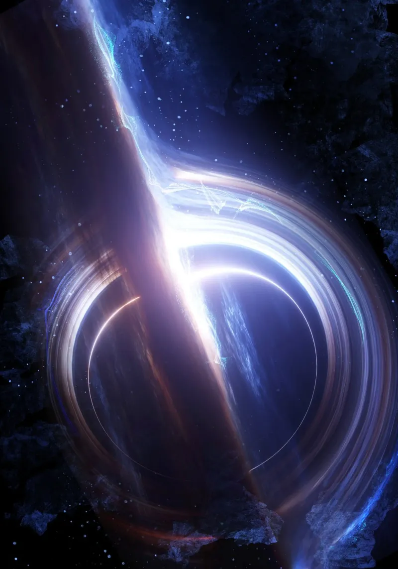 Gargantua Black Hole pellicola backlit da nabakumov