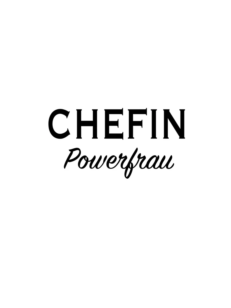 Chefin powerfrau testo II carta hahnemühle da gulsengunel