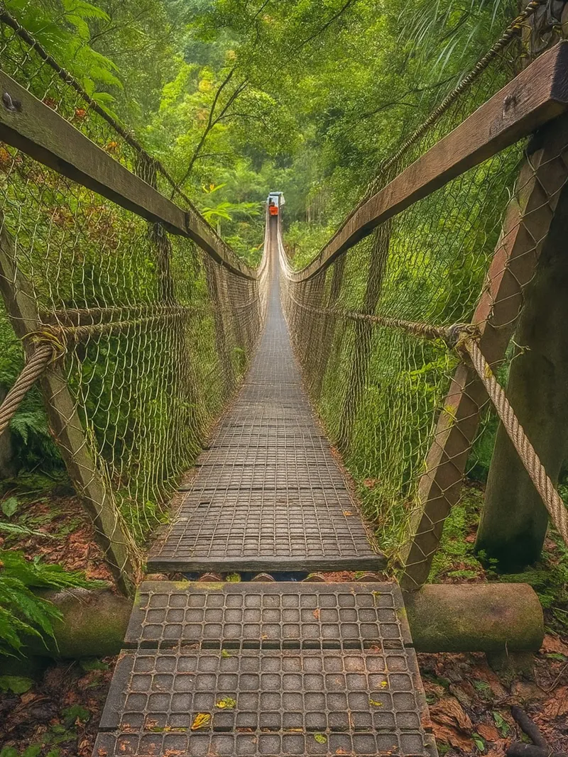 bridge at the forrest canvas by tamarind