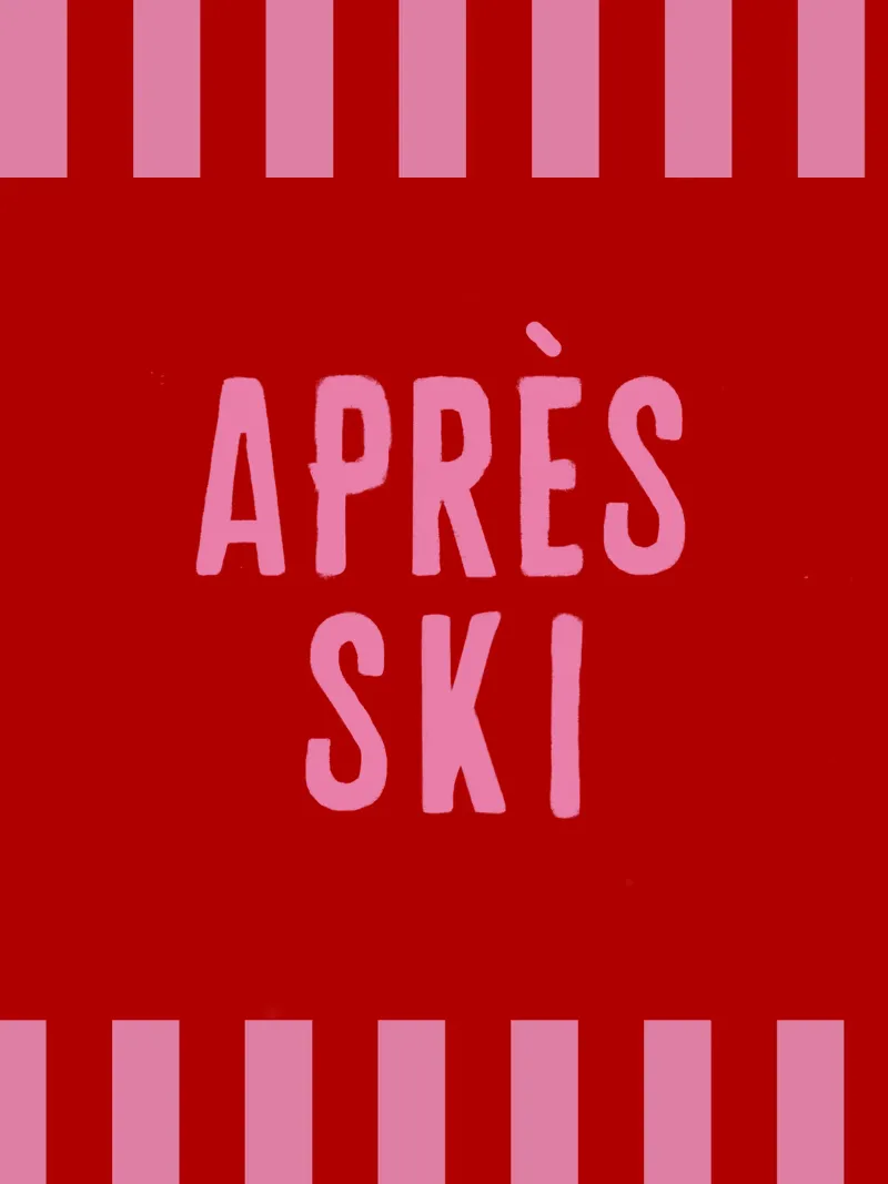 Apre`s Ski Rosa su Rosso pellicola backlit da Alisa Knöß