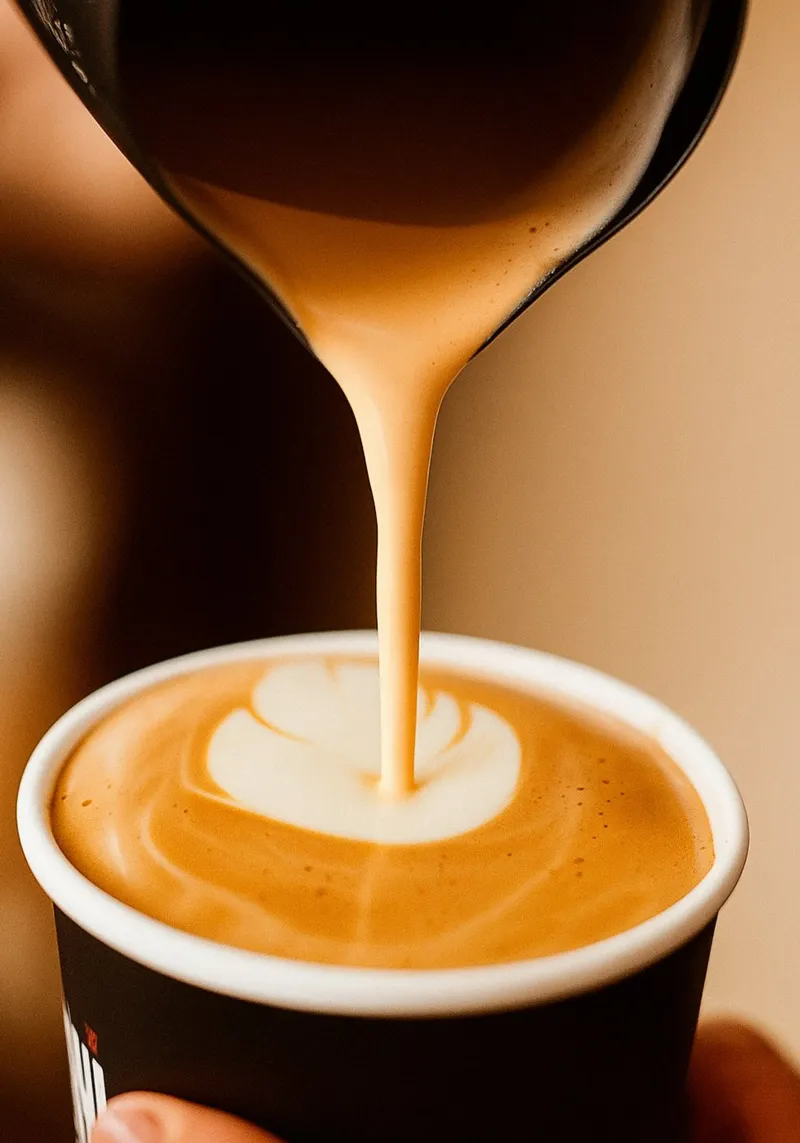 caffè cappuccino alluminio dibond da tamarind