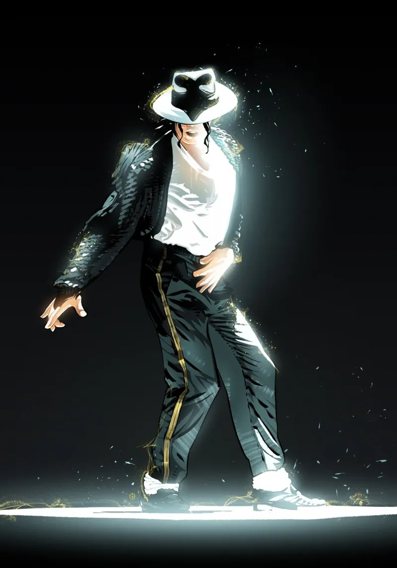 The Moonwalker pellicola backlit da nabakumov