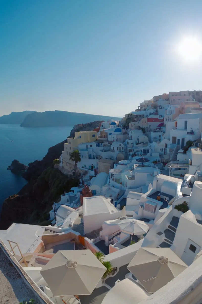 Greece - Santorini Island pellicola backlit da Fjöllart
