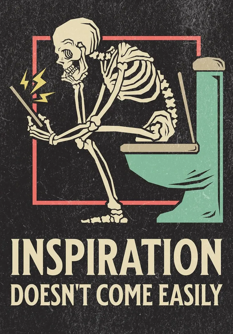 Funny Skeleton Sitting On The Toilet Inspiration Doesn't Com hahnemühle de HARU HARU