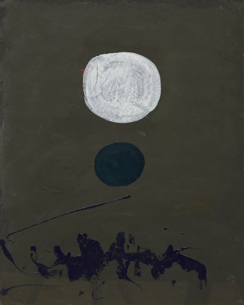 Adolph Gottlieb Sogno verde 1967 pellicola backlit da Riley Art Studio
