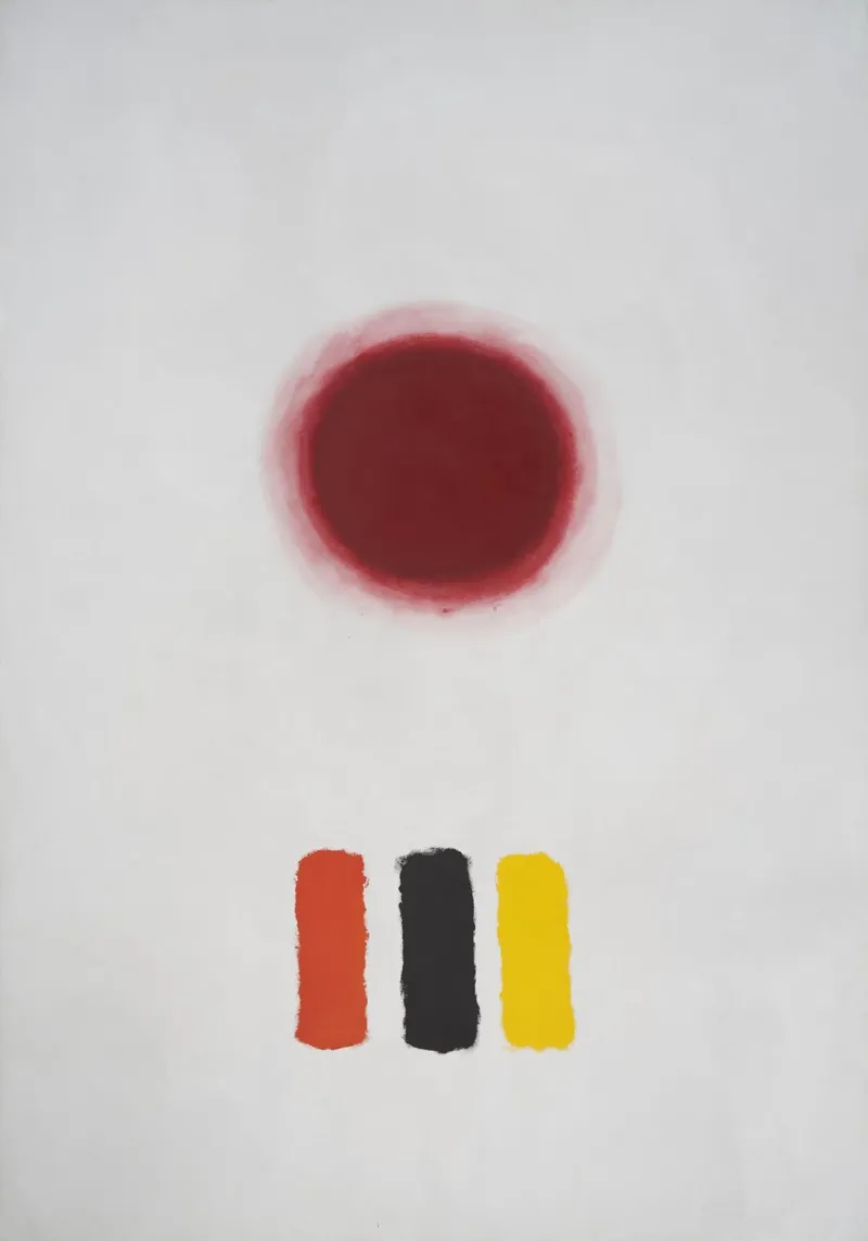 Icona Adolph Gottlieb 1964 alluminio dibond da Riley Art Studio