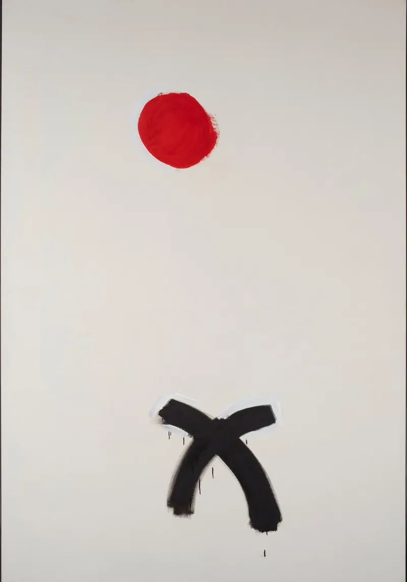 Adolph Gottlieb Segno #2 1973 pellicola backlit da Riley Art Studio
