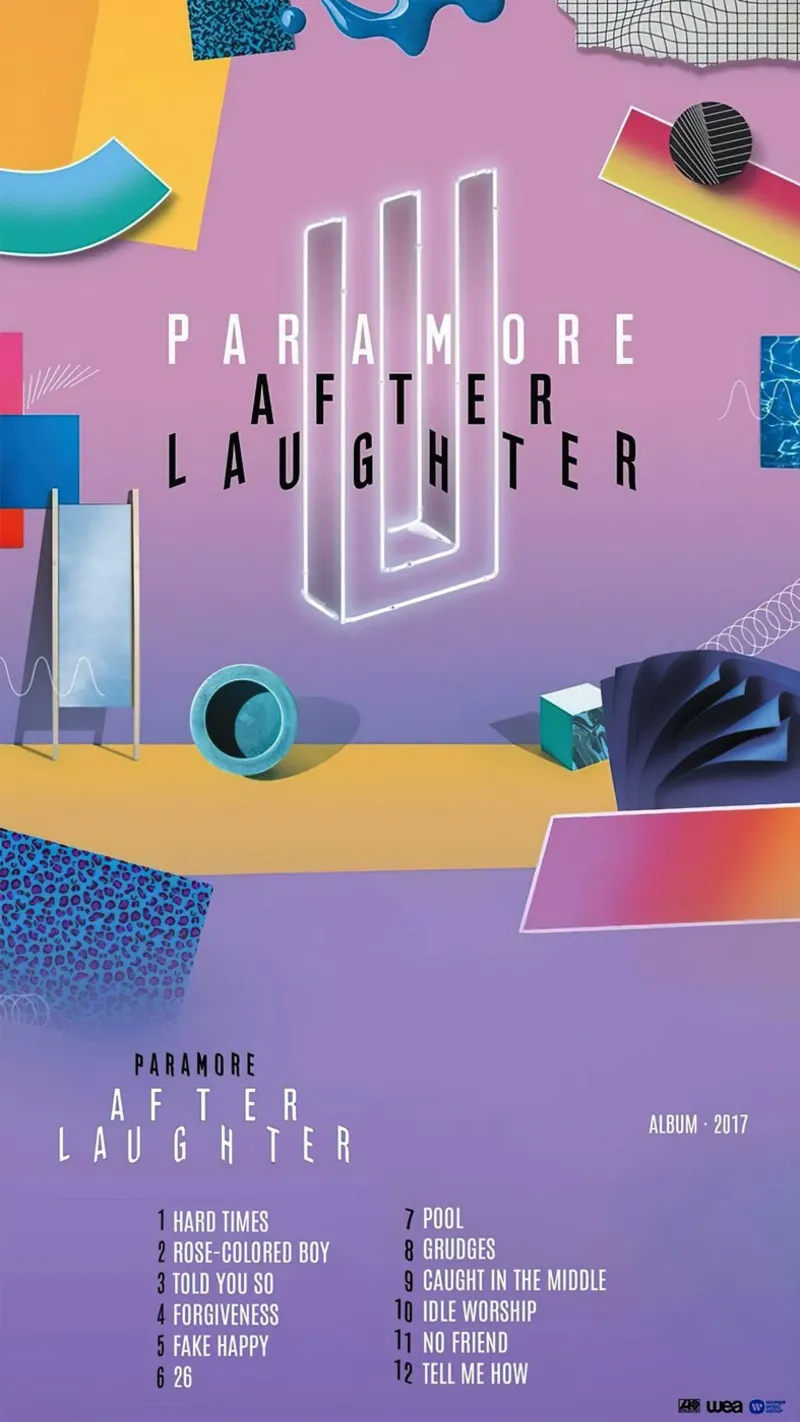 Paramore After Laughter poster da Kuromi Dancuks
