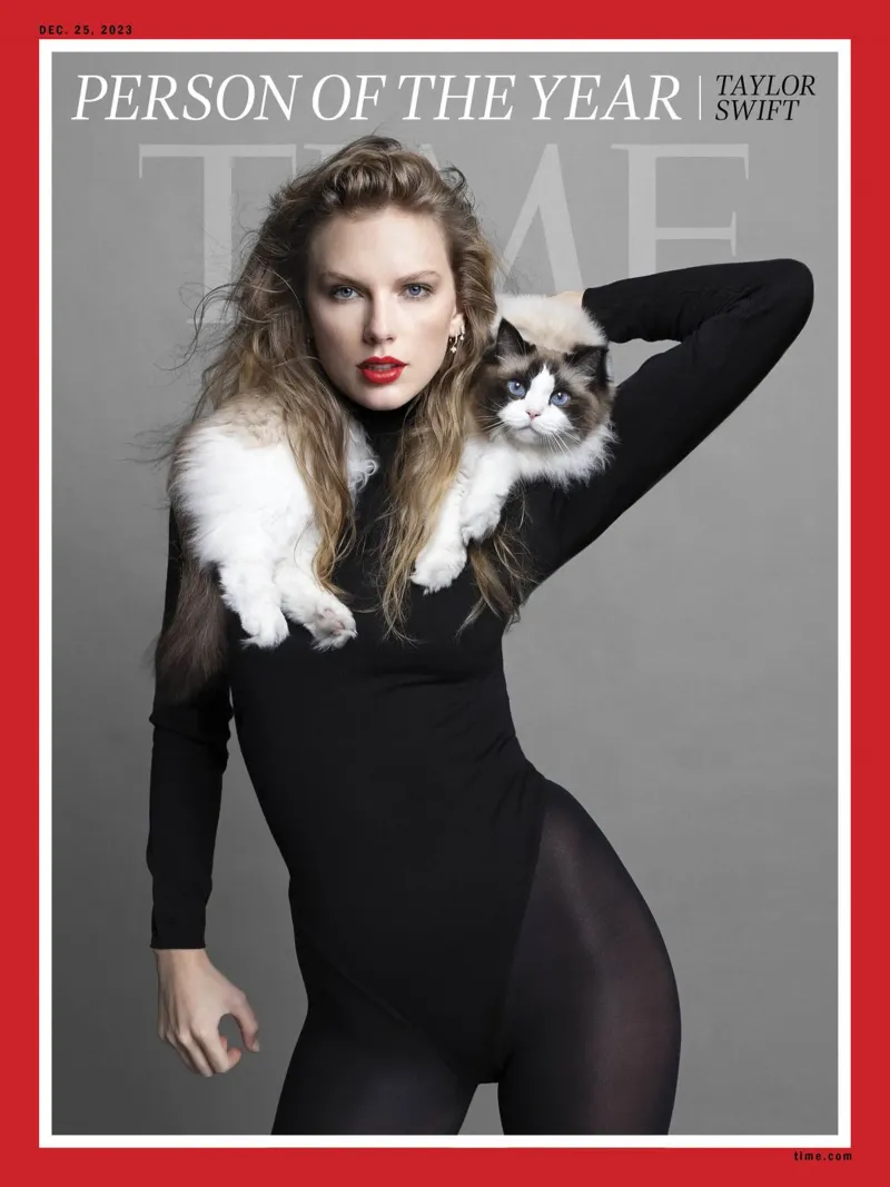 Person Of The Year Taylor Swift Magazine Cover pellicola backlit da ALEC t