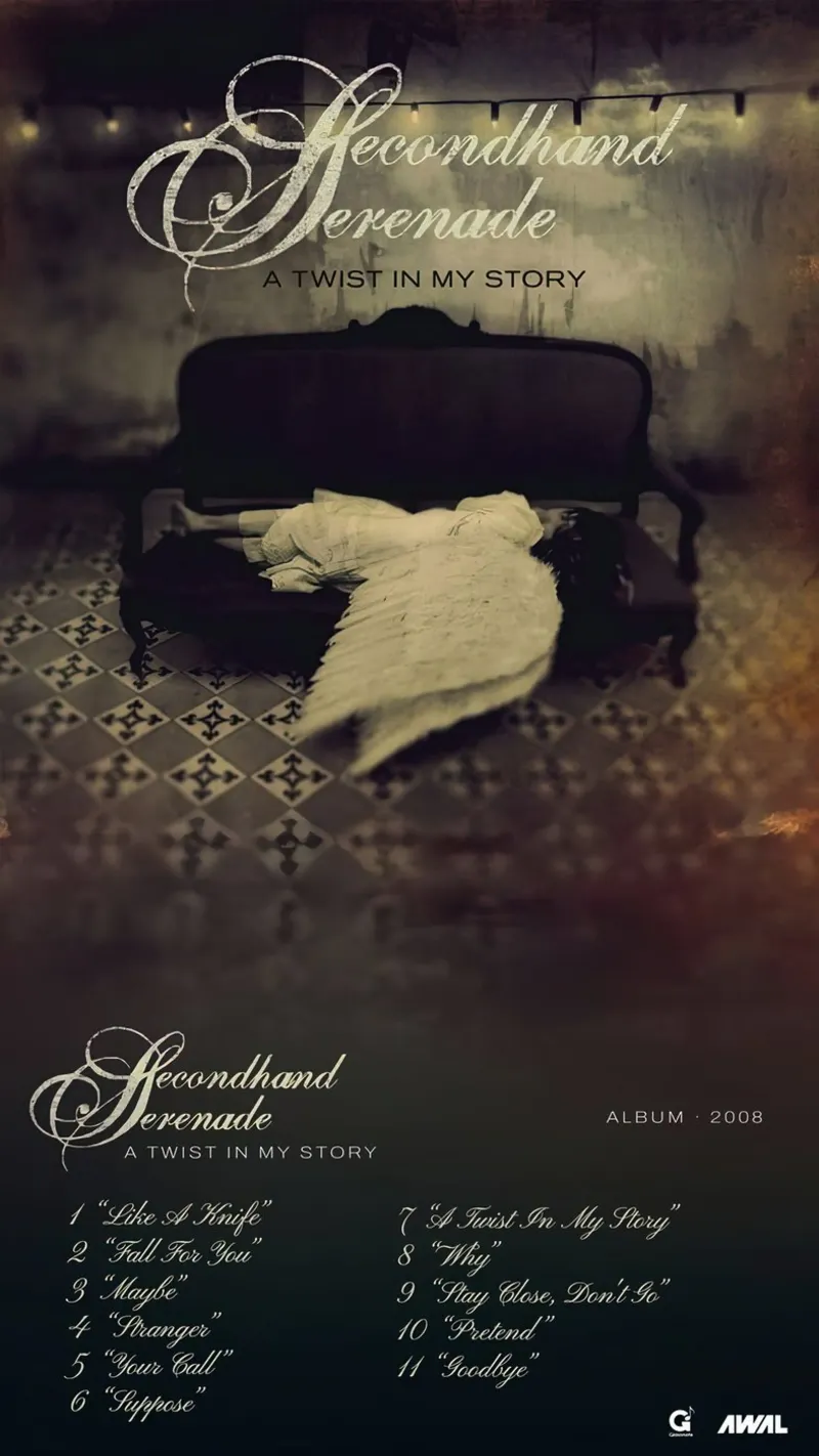 Secondhand Serenade A Twist In My Story poster da Kuromi Dancuks