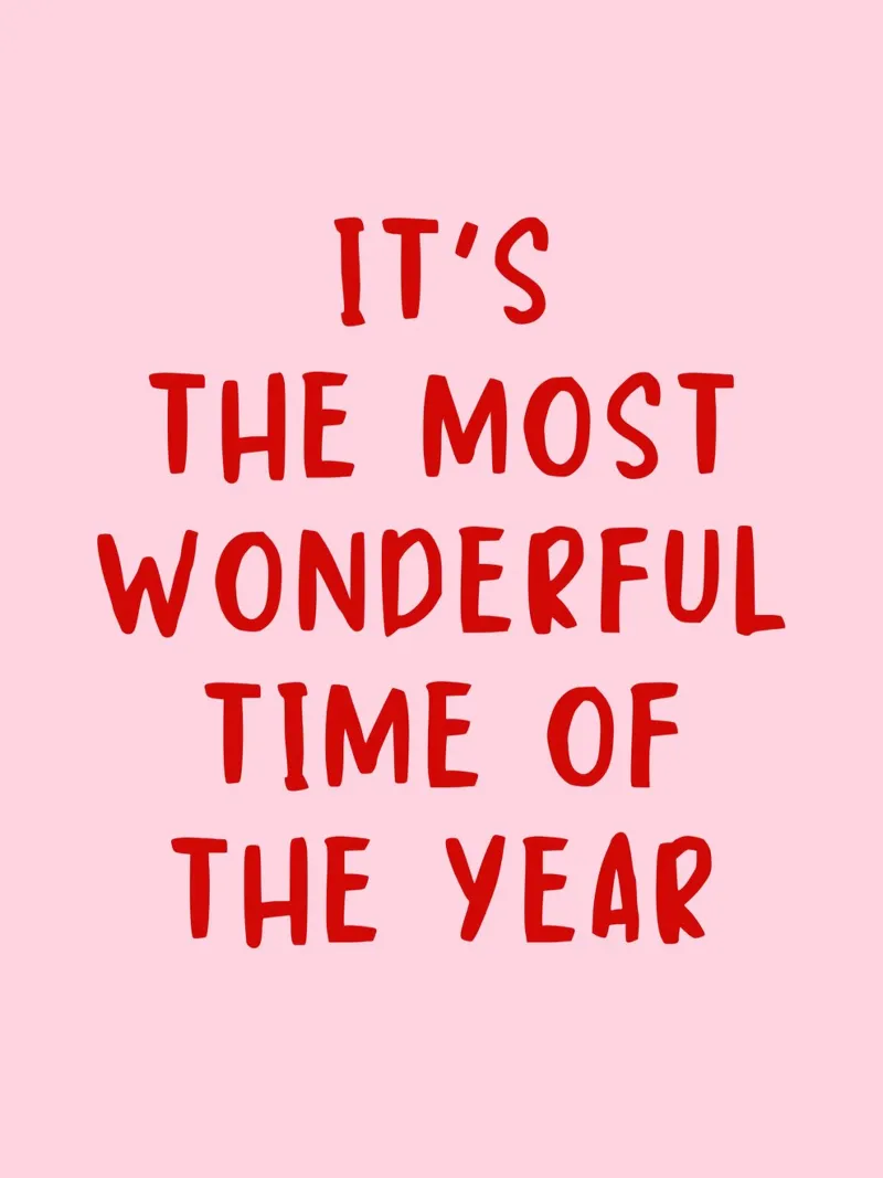 It's the most wonderful time carta hahnemühle da DigiWunderwerk