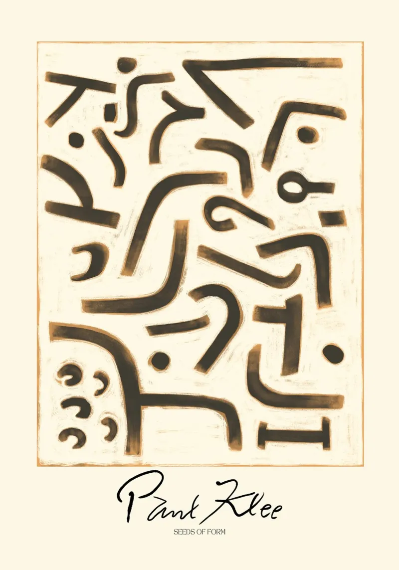 Paul Klee (Seeds Of Form) plexiglass da treechild