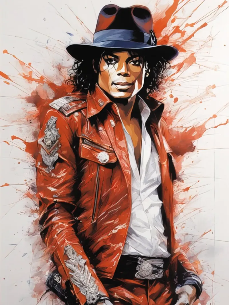 Michael Jackson pellicola backlit da ARTVI-SHOP