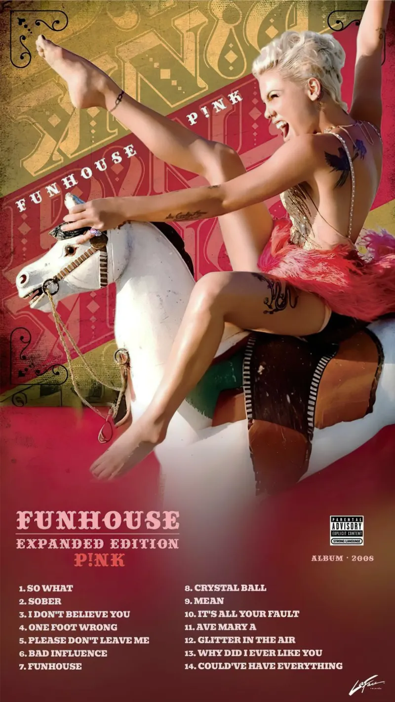Pink Funhouse Expanded Edition carta hahnemühle da Kuromi Dancuks