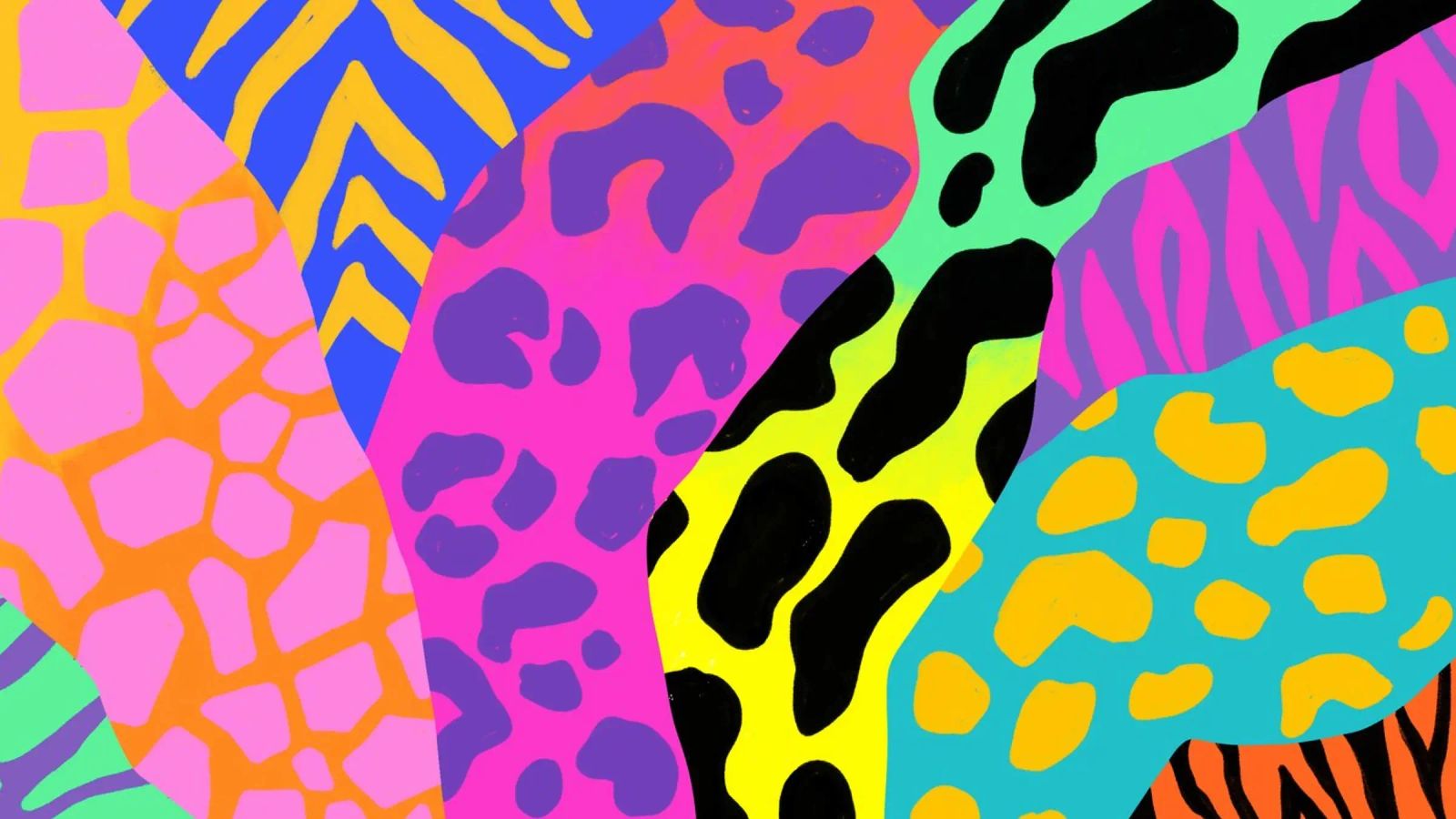 Wild Animal Print poster by Kim Hubball Studio
