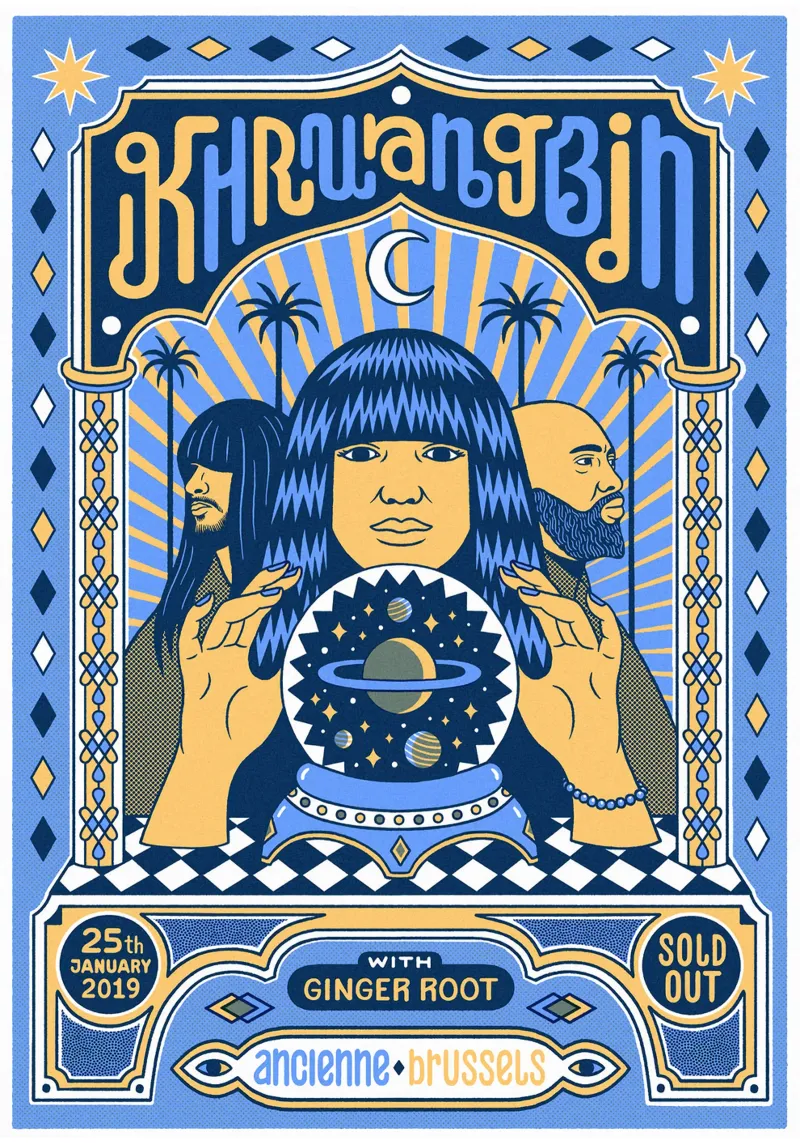 Poster di Grooves from Another World plexiglass da mamass