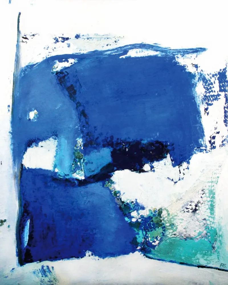 Feeling Blue I carta hahnemühle da Anita Gewald
