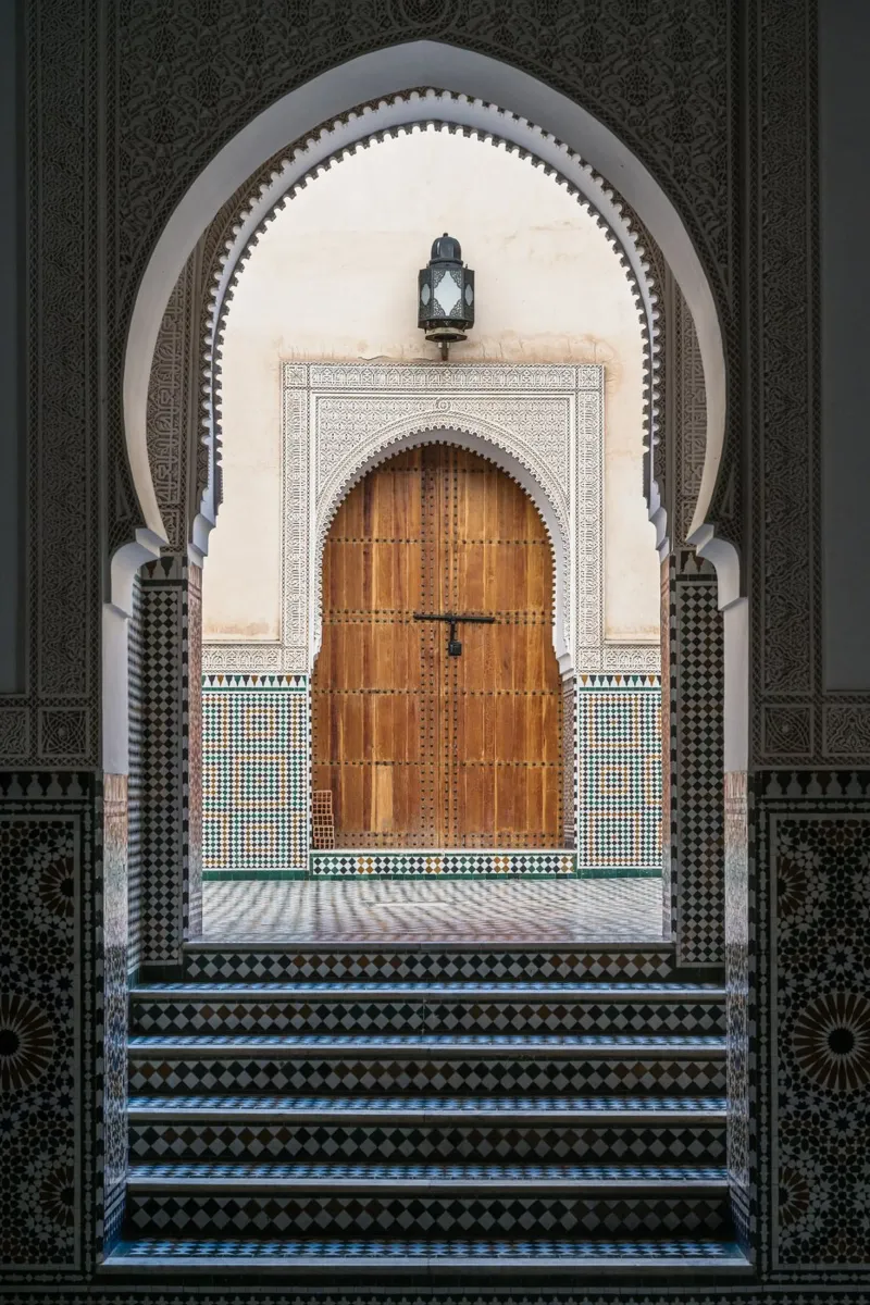 Moroccan architecture alluminio dibond da photolovers