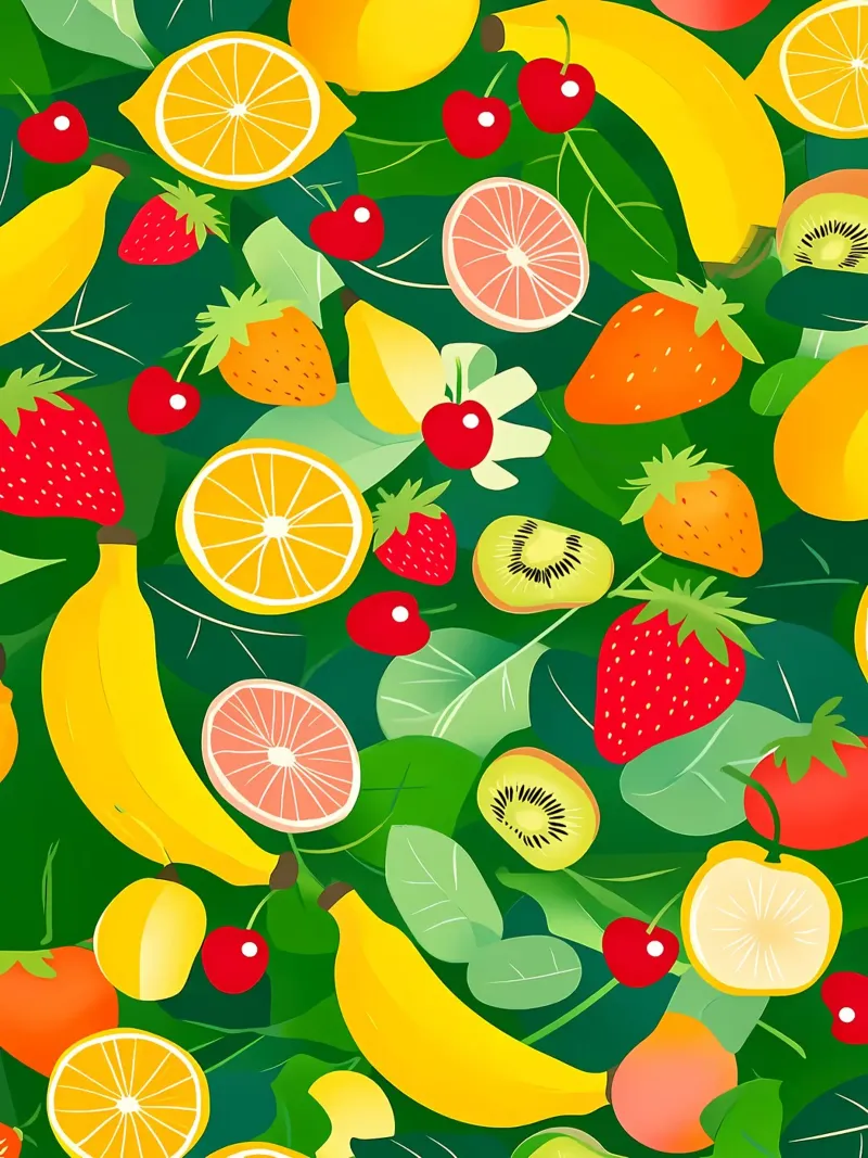 Modello di frutta pellicola backlit da PosterByFly