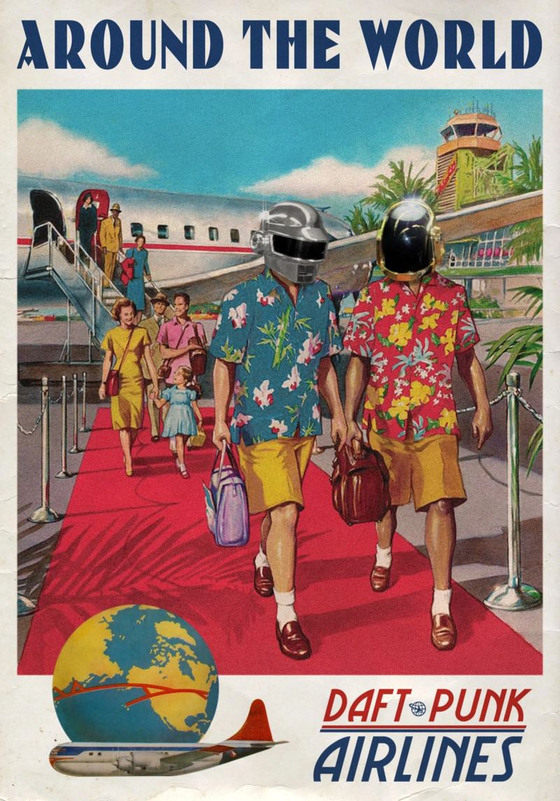 Around the World poster de Ads Libitum