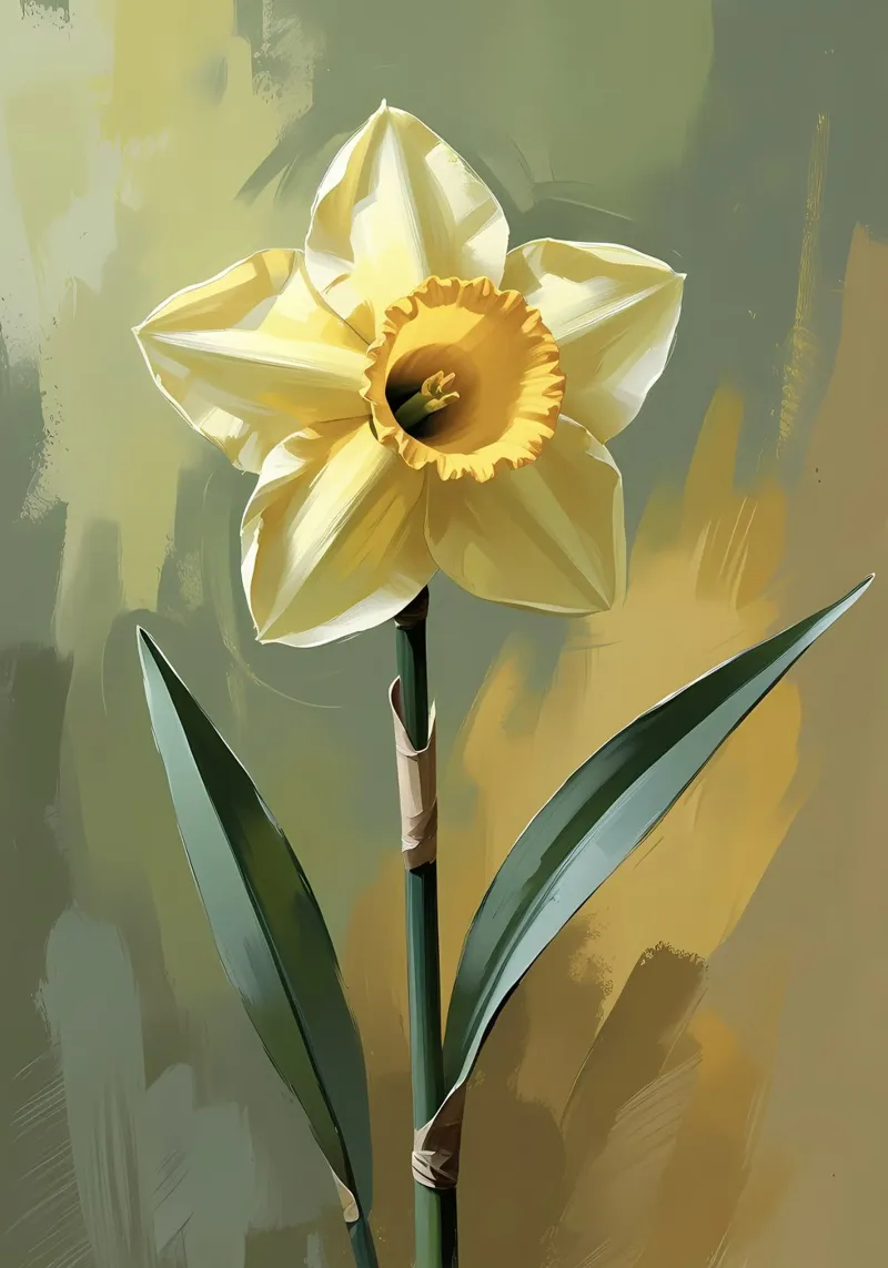 Narciso d'oro plexiglass da Bloom And Brush