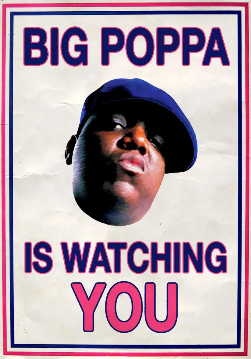 Big Poppa poster da Ads Libitum