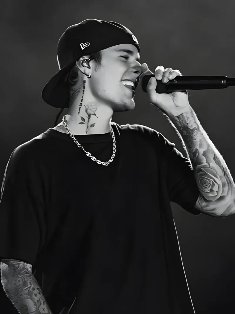 Justin Bieber plexiglass da The Poster Hub