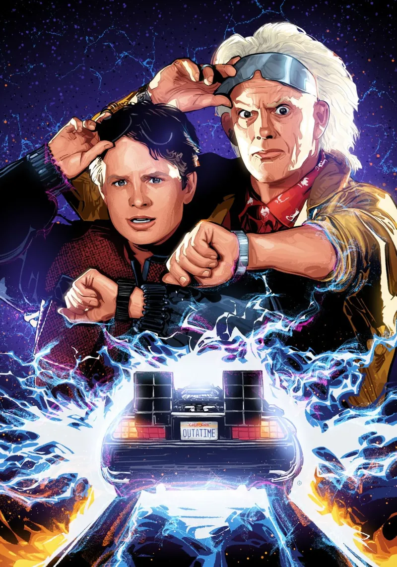 Doc and Marty pellicola backlit da nabakumov