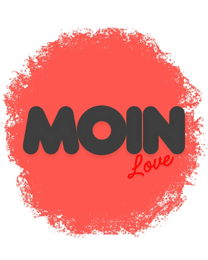 MOIN Love - salutations du nord de l'Allemagne avec un design en forme de cœur hahnemühle de Fies&Fein