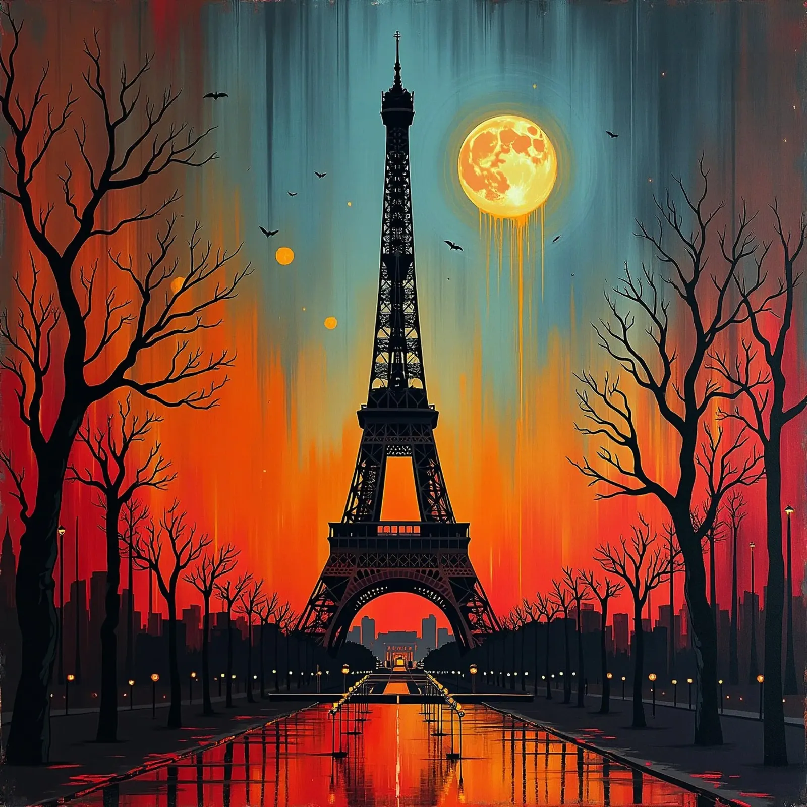 Halloween in città, "Parigi"_3 pellicola backlit da Fantasie & Mystikwelten by LK