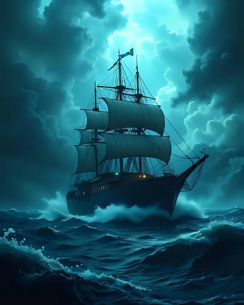 Nave a vela_1 plexiglass da Fantasie & Mystikwelten by LK