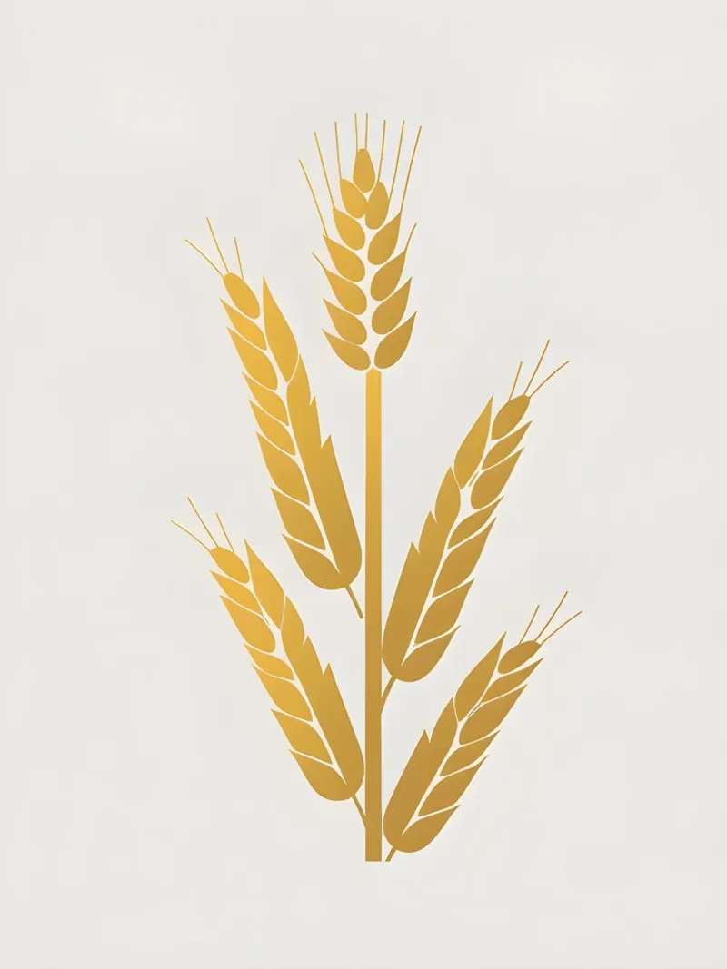 Orecchio d'orzo alluminio dibond da Botanical Gallery