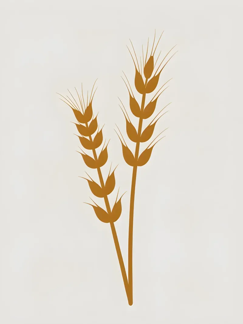 Orecchio d'orzo alluminio dibond da Botanical Gallery