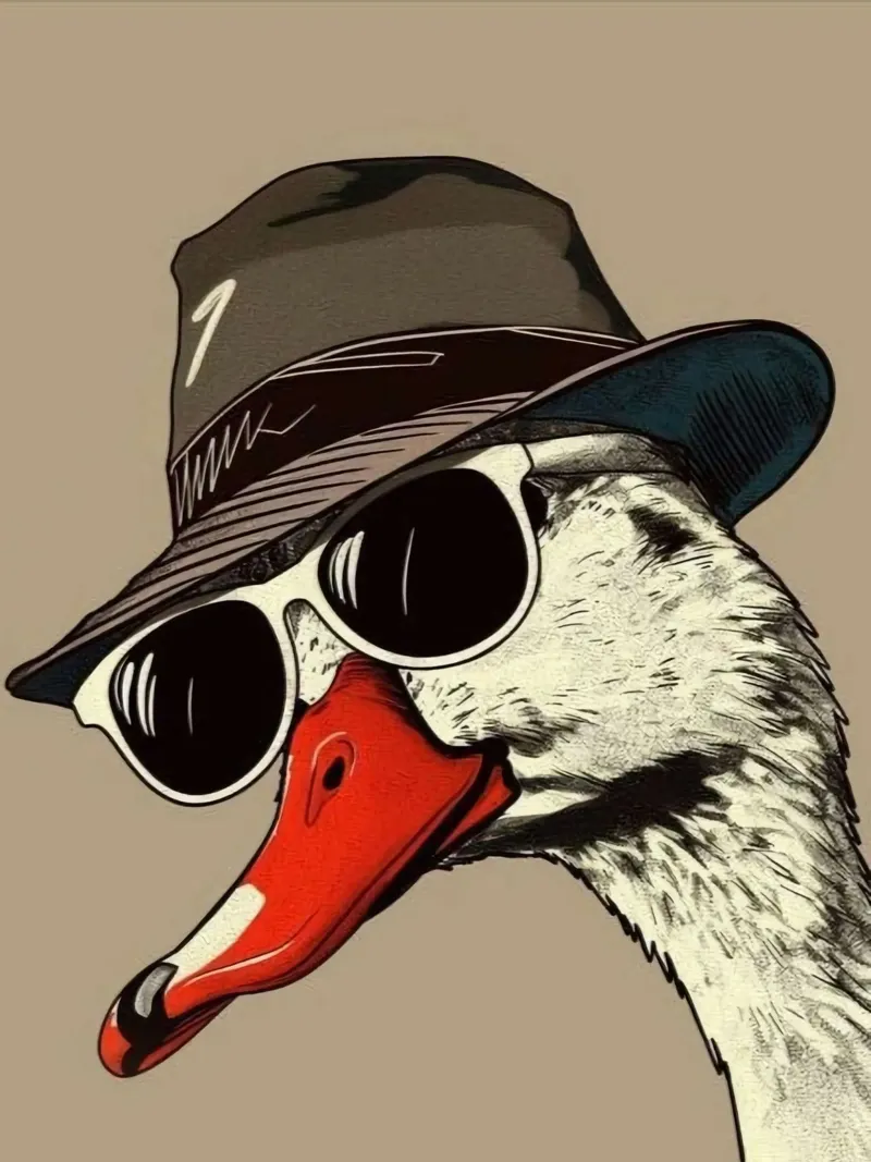 fashion duck pellicola backlit da Fost
