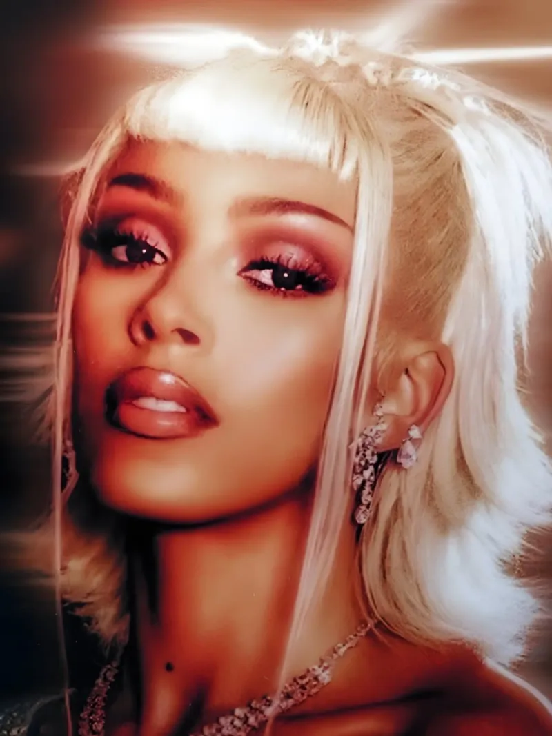 Doja Cat alluminio dibond da The Poster Hub