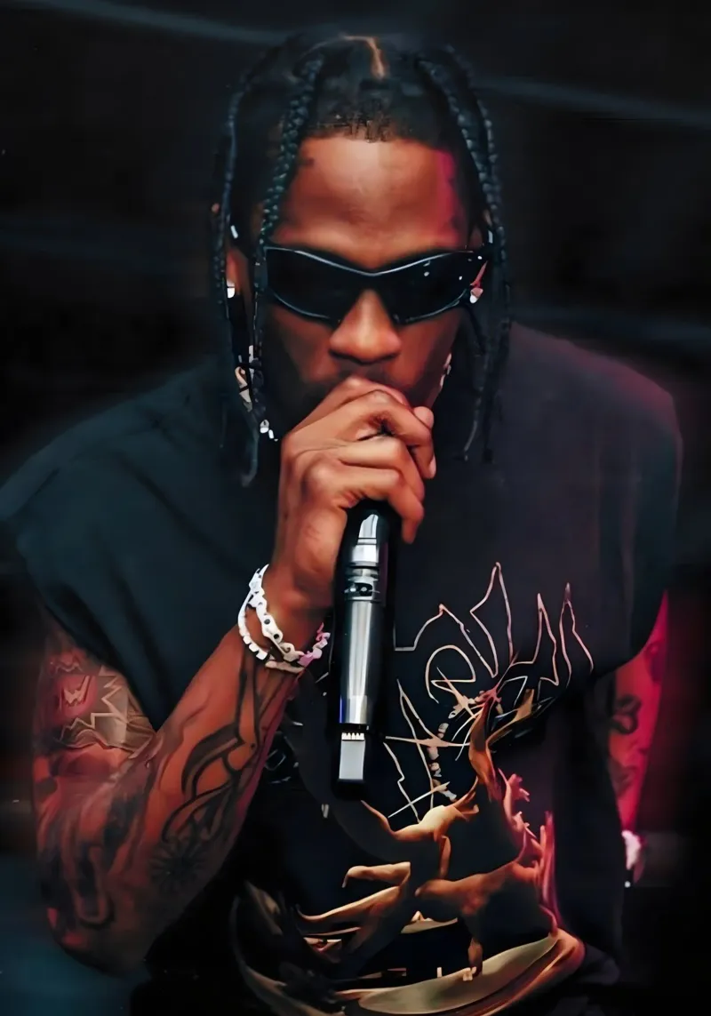 Travis Scott carta hahnemühle da The Poster Hub
