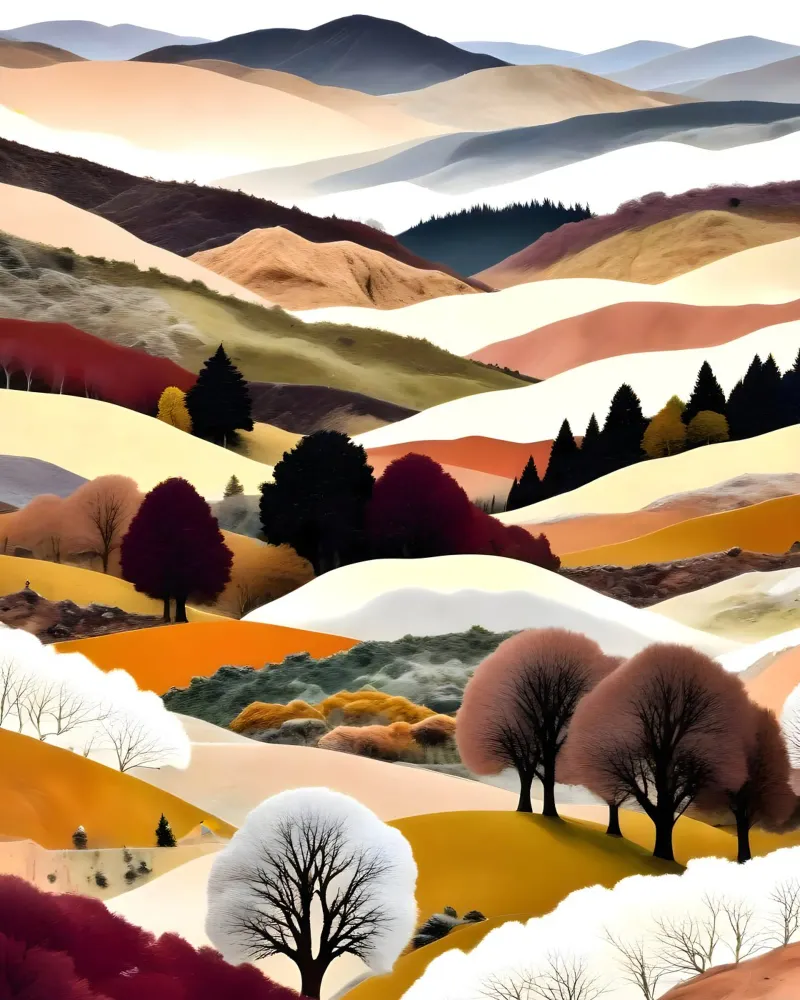 Dall'autunno all'inverno alluminio dibond da 83oranges