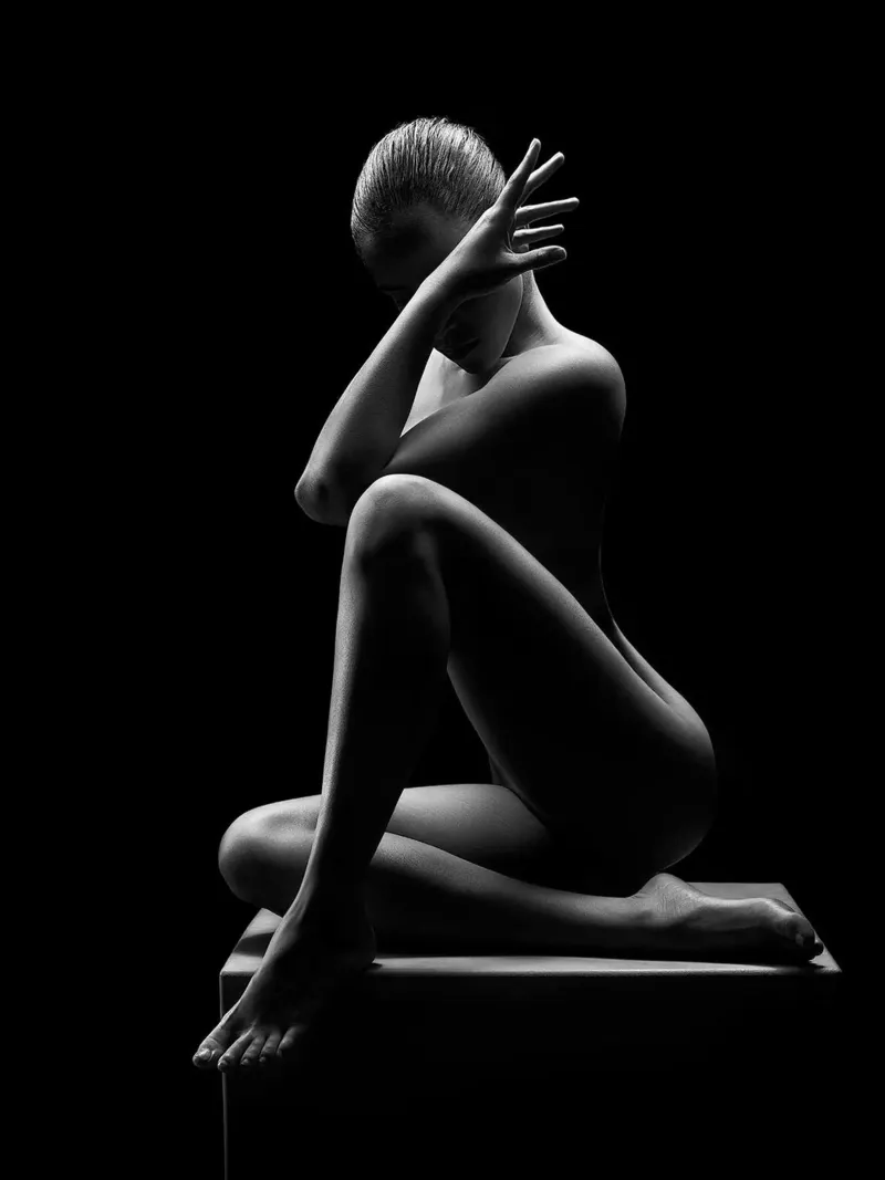 Nudo astratto pellicola backlit da Lora