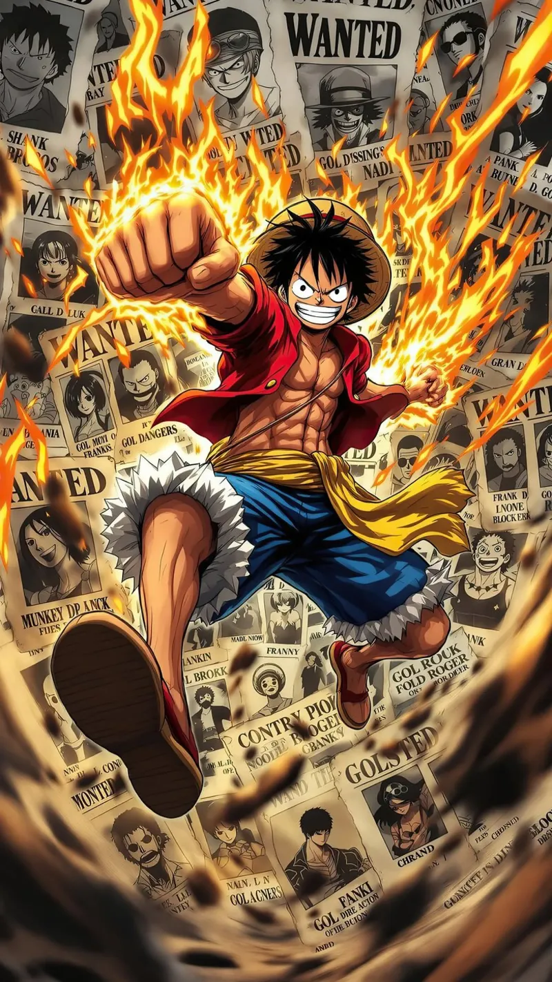 LUFFY ONE PIECE pellicola backlit da posterindo