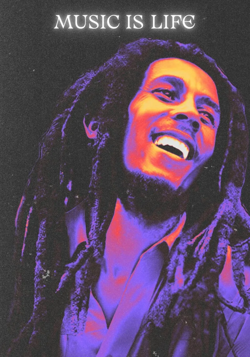 Bob Marley plexiglass da Limitless Prints